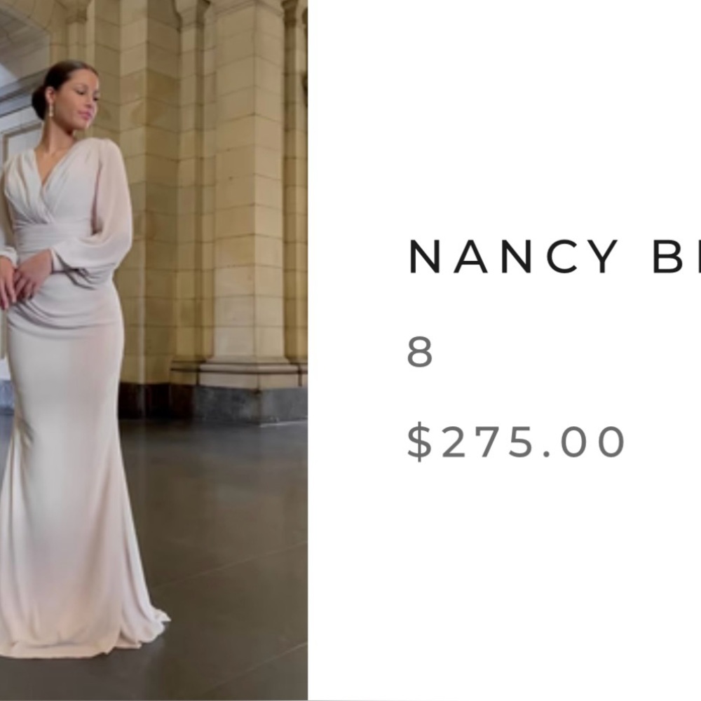 Elegant Cream Maxi Dress